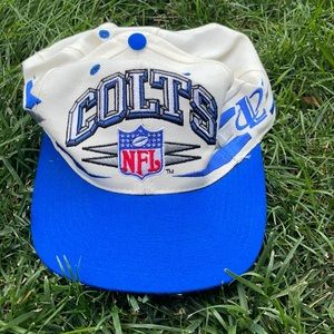 Vintage colts diamond cut hat